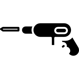 Mechanical drill outline icon