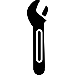 Wrench repair device outline icon