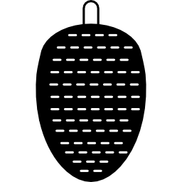 Oval shaped ornament icon