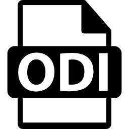 ODI file format icon
