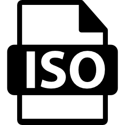 ISO file format icon