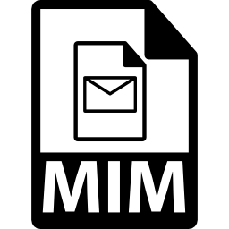 Формат файла mim иконка