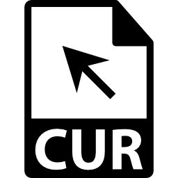CUR file format icon