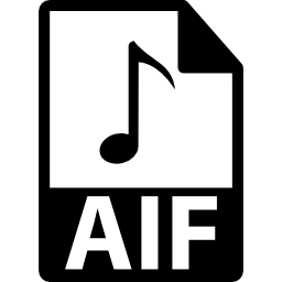 formato de archivo aif icono