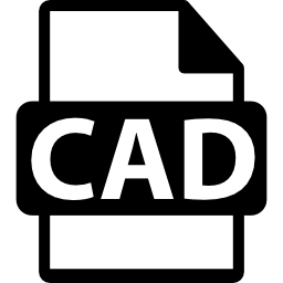 formato de archivo cad icono
