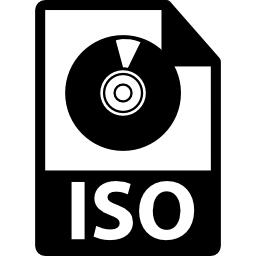 ISO file format icon