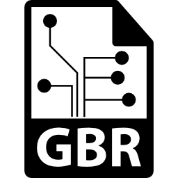 extension de format de fichier gbr Icône