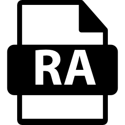 símbolo de archivo ra icono