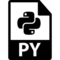 python 파일 기호 icon