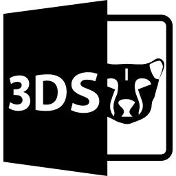 estensione del formato di file aperto 3ds icona