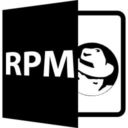 Символ формата файла rpm иконка