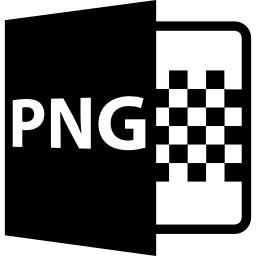variante de símbolo de formato de archivo png icono