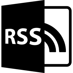 variante de símbolo de fuente rss icono