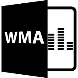 format de fichier ouvert wma Icône