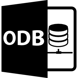 odb 파일 형식 기호 icon