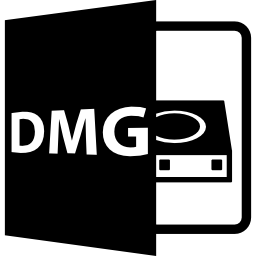 format de fichier ouvert dmg Icône