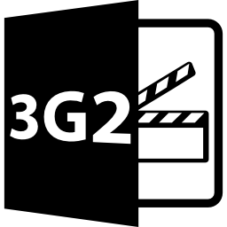 3G2 open file format icon