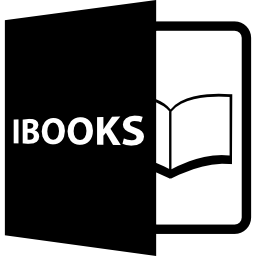 símbolo de ibooks icono