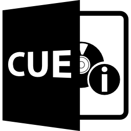 CUE open file format icon