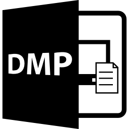 Вариант формата файла dmp иконка