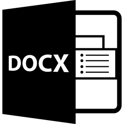 Вариант файла docx иконка