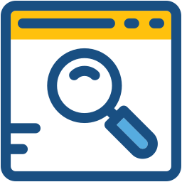 Web search engine icon