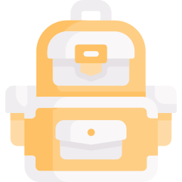 sac d'école Icône