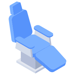 Dentist chair icon