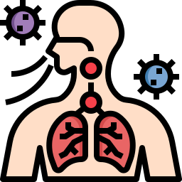 respiración icono