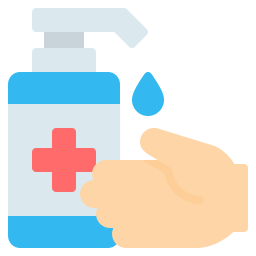 Hand sanitizer icon