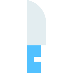 nóż do cięcia ikona