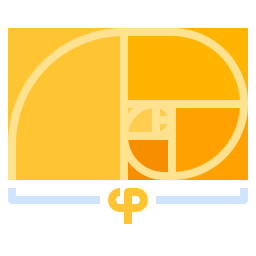 Golden ratio icon