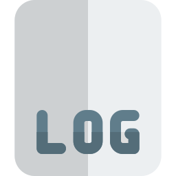 log formaat icoon