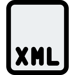 archivo xml icono