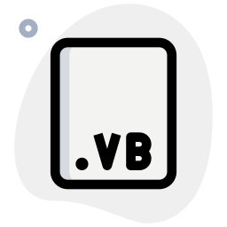archivo vb icono