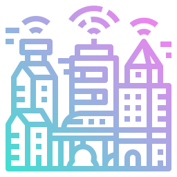 Smart city icon