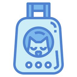 Pet carrier icon