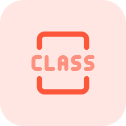 archivo abierto de clase icono