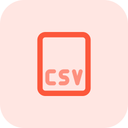 csv-bestandsindeling icoon