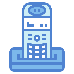 schnurloses telefon icon