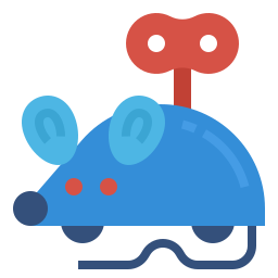 zabawka mysz ikona