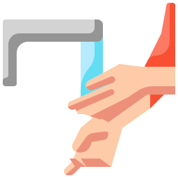 Washing hand icon