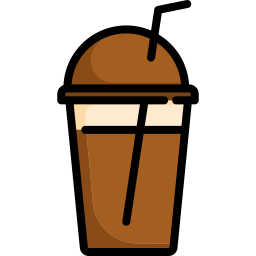 ijs koffie icoon