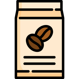 Coffee pack icon