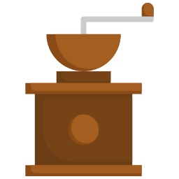 Coffee mill icon