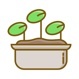 groeiend zaad icoon