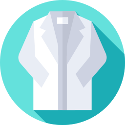 Doctor coat icon