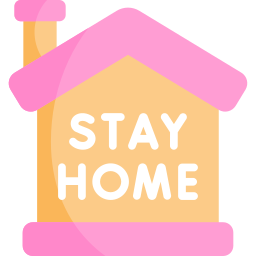 Stay home icon