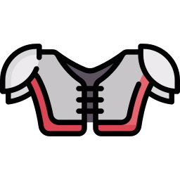 Shoulder pads icon