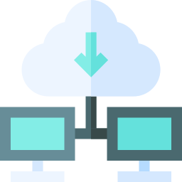 computación en la nube icono